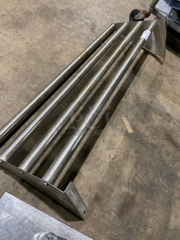 Commercial Solid Stainless Steel Wall Mount Shelf! - Image 4 of 5