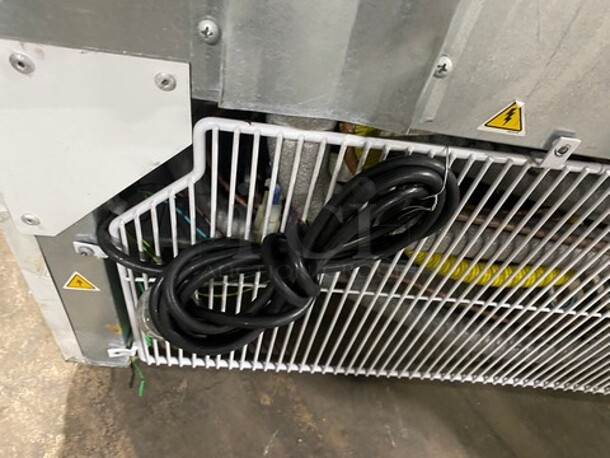 Commercial Single Door Reach In Cooler Merchandiser! With View Through Door! With Poly Coated Racks! - Image 8 of 8