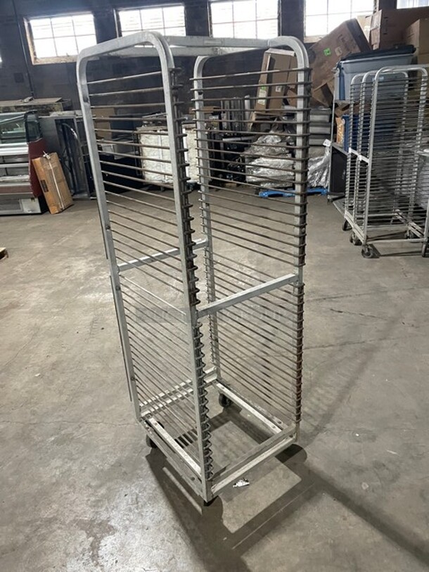 Heavy Duty Commercial 30 Pan Transport Rack! On Casters!  - Image 3 of 4