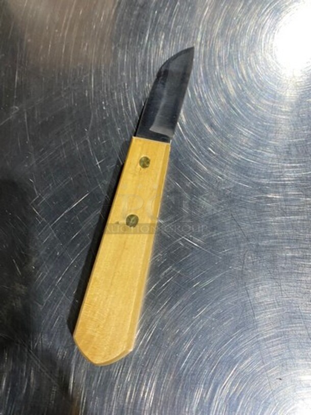 NEW! IN THE BOX! ALL ONE MONEY! Small Stainless Steel With Wooden Handle Cutting Knives! - Image 6 of 6