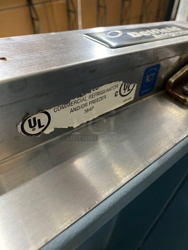 Delfield Commercial Single Door Lowboy/Worktop Cooler! All Stainless Steel! - Image 8 of 9