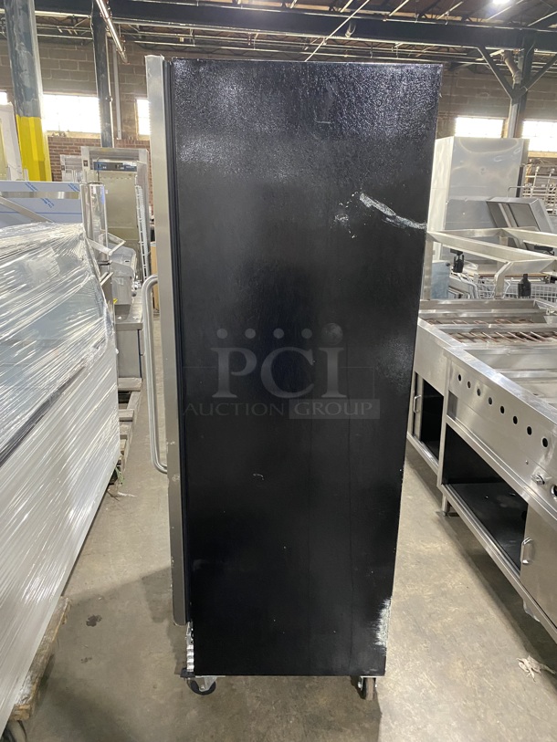 ELECTROLUX Stainless Steel 1 Door Freezer W/Poly Coated Racks! On Casters! Model FCFS181LQBA Serial WB72657232 115V/60Hz - Image 4 of 8