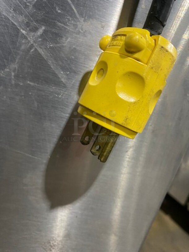 Commercial Refrigerated Pizza Prep Table! With Marble Top! With Overhead Shelf! With 4 Door Underneath Storage Space! All Stainless Steel! - Image 10 of 10