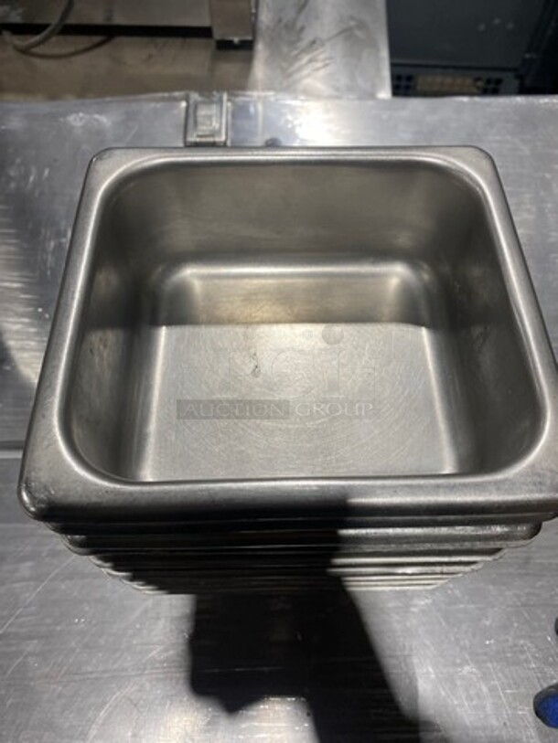Commercial Steam Table/ Prep Table Food Pans! All Stainless Steel! 9x Your Bid! - Image 3 of 9