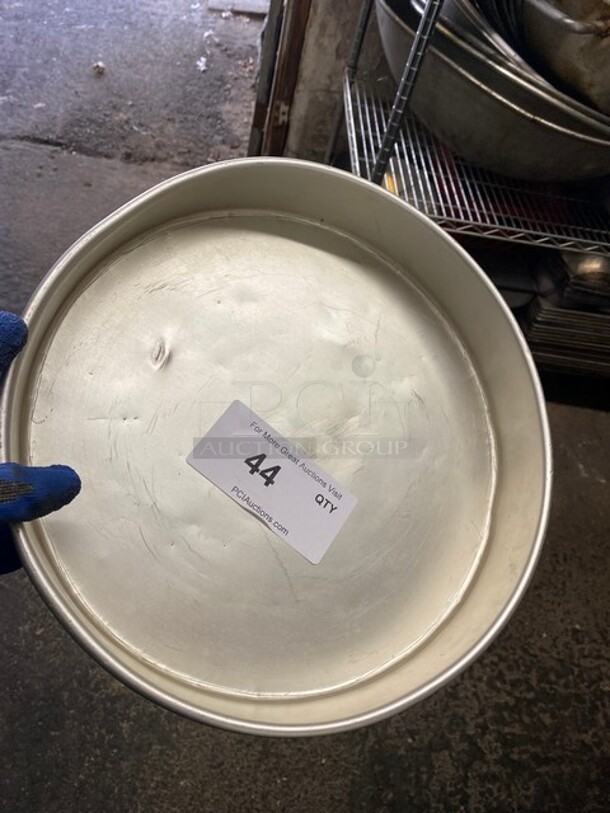 All One Money! Aluminum 12" Cake Pans! - Image 4 of 4