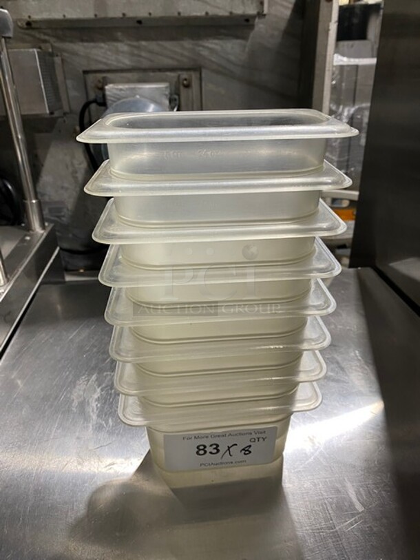Cambro Poly 1/9 Drop In Pans! 15 X Your Bid! - Image 1 of 4