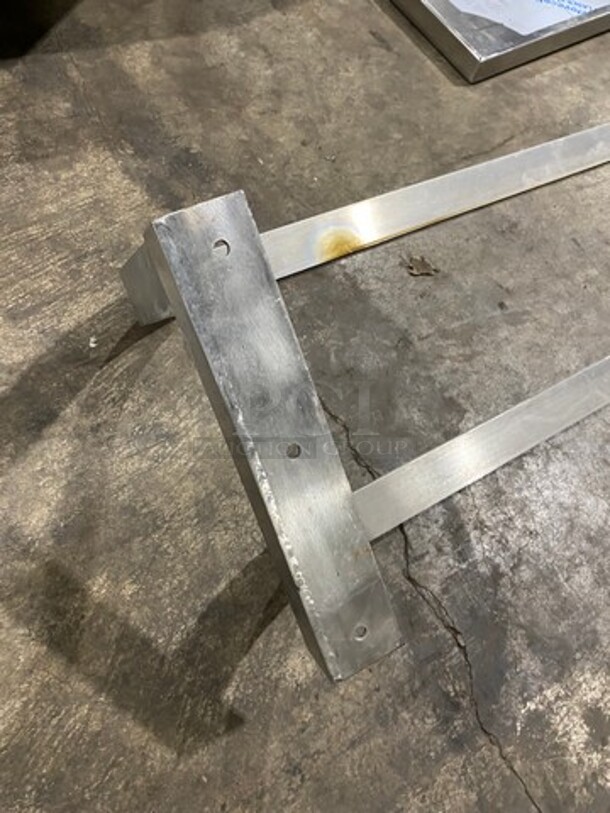 Heavy-Duty Double Bar Pot Rack! Solid Stainless Steel! - Image 4 of 5