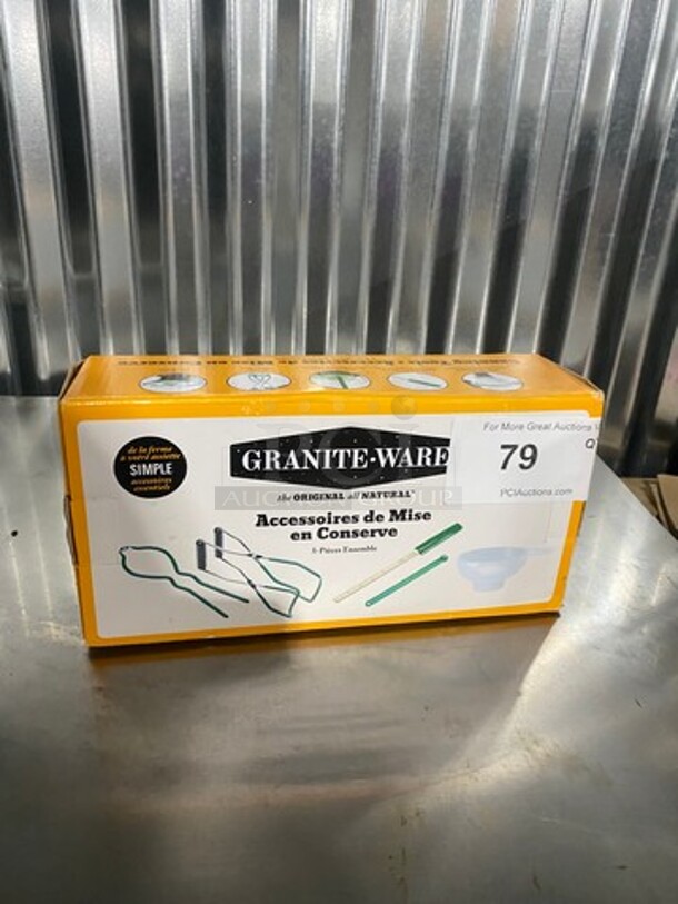 NEW! IN THE BOX! Graniteware Canning Tool Set! - Image 1 of 5
