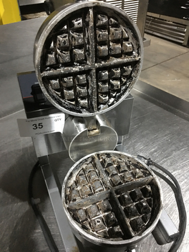 CUTE! Nemco Single Waffle Maker! Model: 7020A-1 SN: M140001 120V 1 Phase - Image 5 of 8