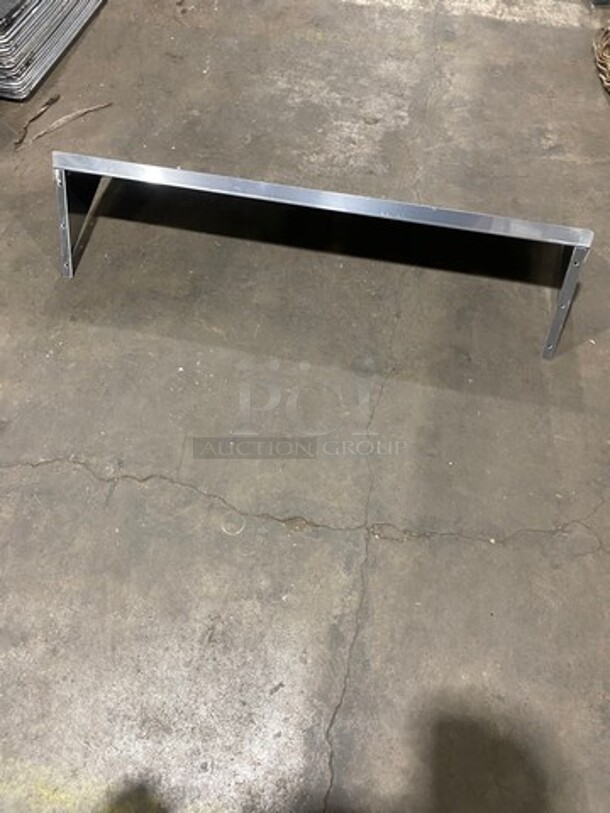 Commercial Solid Stainless Steel Wall Mount Shelf! - Image 3 of 5
