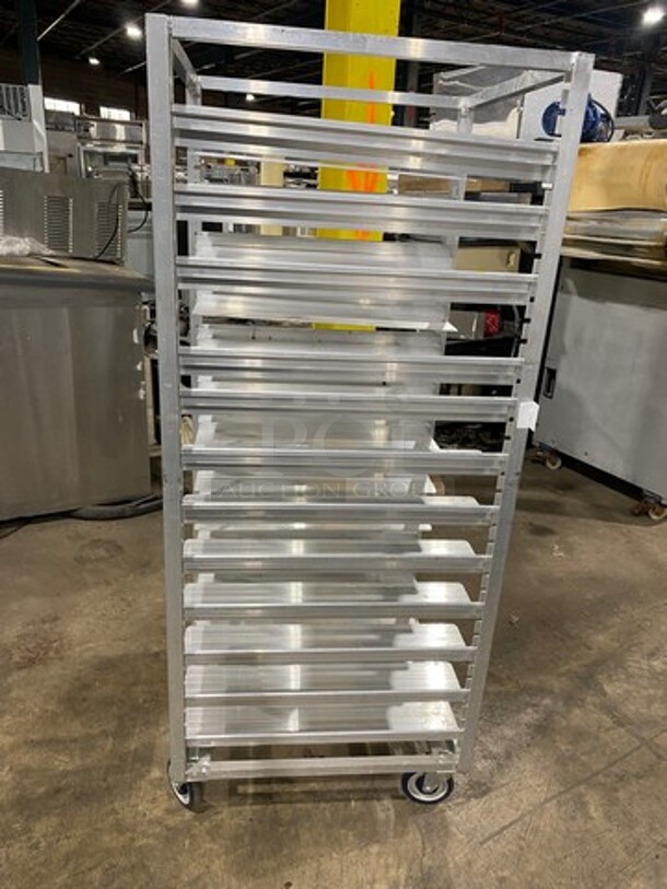 NEW! Channel Metal Commercial Pan Transport Rack! On Casters! Model: AUR12 - Image 2 of 6