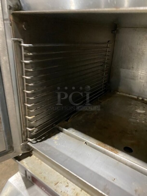 Southbend Commercial Electric Powered Double Deck Steam Cabinet! All Stainless Steel! On Legs! Model: RS4E SN: 97M351082 208V 60HZ 1/3 Phase - Image 7 of 10