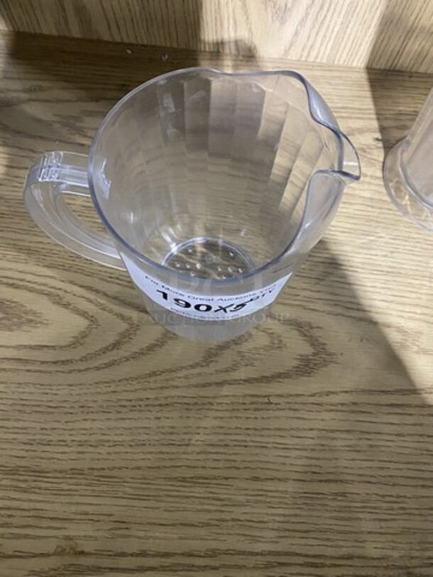 Clear Water Pitcher! 5 X Your Bid! - Image 2 of 6