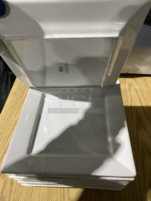 WOW! CAC Square Style Dining Plates! 1o X Your Bid! - Image 5 of 11