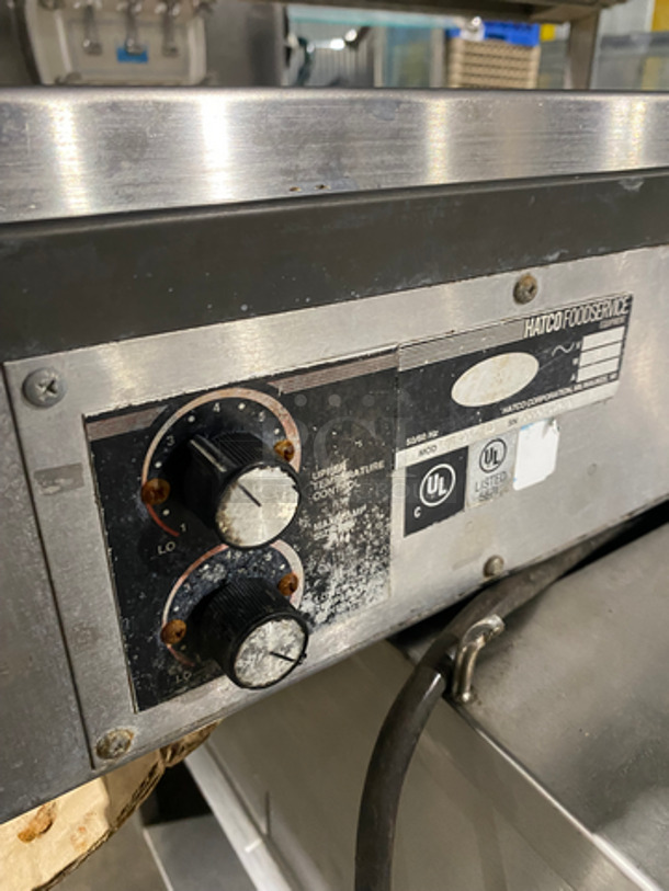 Hatco Commercial Countertop Heated Food Display Case! Stainless Steel! Model: GRSDS36D SN: 8555249808 120V 60HZ 1 Phase - Image 6 of 8