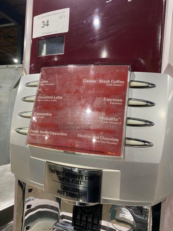 Nescafe Commercial Countertop Hot Beverage Dispenser Machine! On Small Legs! Model: 692U SN: 692030378 115V 1 Phase - Image 7 of 10