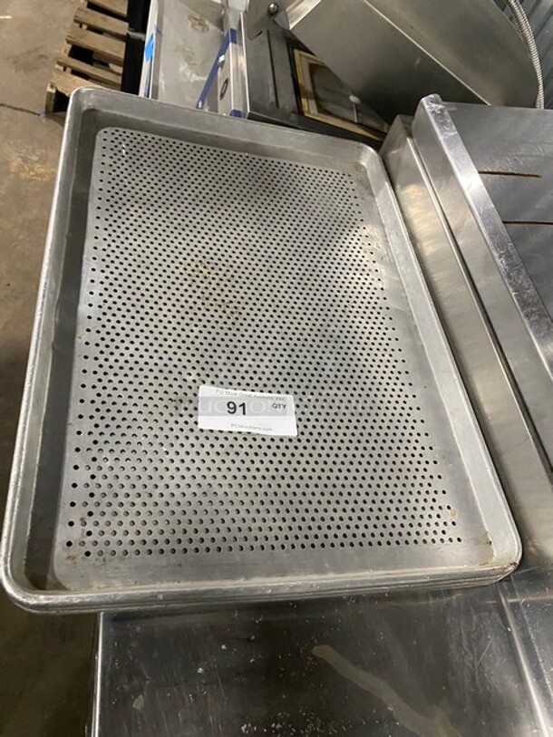 Perforated Full Size Sheet Pan! All One Money! - Image 1 of 4