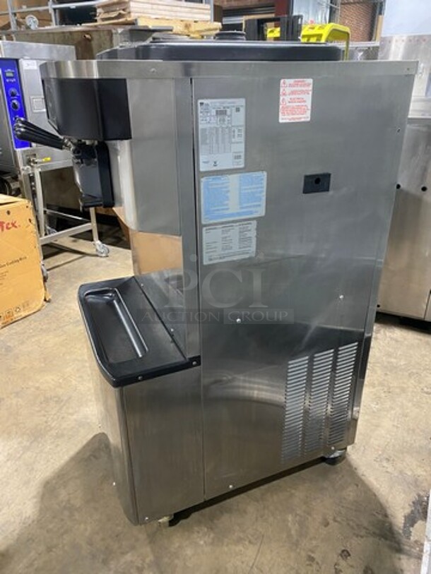 WOW! Taylor Crown Commercial 3 Handle Soft Serve Ice Cream Machine! All Stainless Steel! On Casters! Model: C71333 SN: M0072954! 208/230V 60HZ 3 Phase! - Image 2 of 9