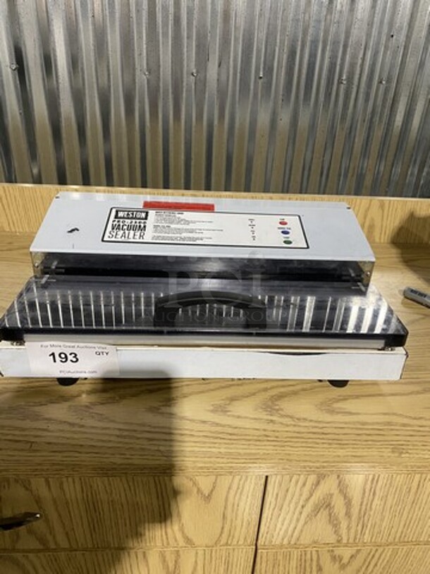 Weston Vaccum Sealer! - Image 1 of 8