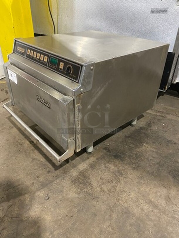 Hobart Commercial Countertop Microwave Oven! All Stainless Steel! On Legs! Model: M1312S SN: 31488320 208/210V - Image 2 of 10