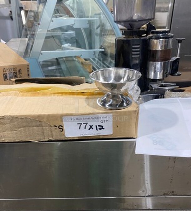 Stainless Steel Dessert Cups! 12x Your Bid! - Image 2 of 2