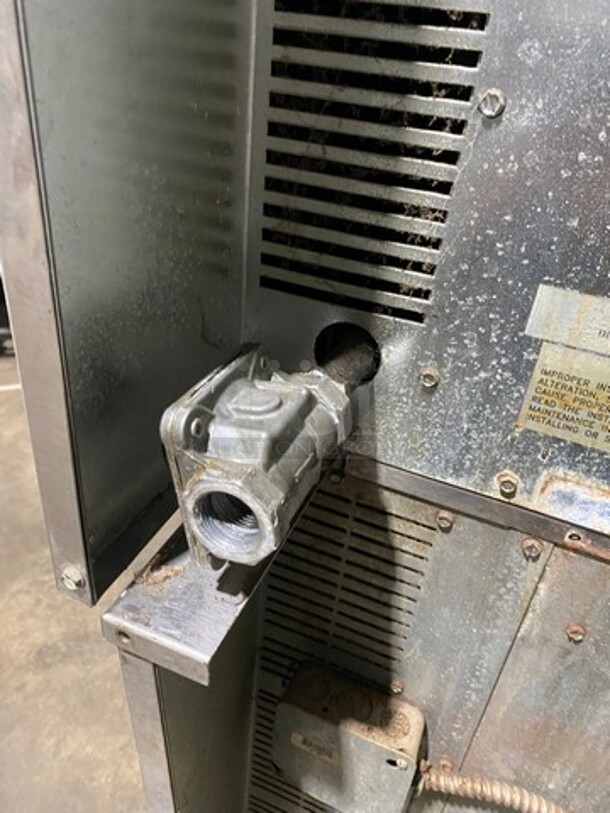 Imperial Commercial Natural Gas Powered Double Deck Convection Oven! With View Through Doors! Metal Oven Racks! All Stainless Steel! 2x Your Bid Makes One Unit! - Image 9 of 9