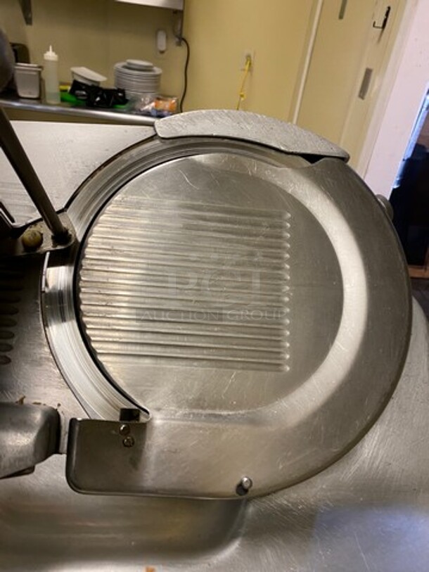 Berkel Commercial Countertop Deli/ Meat Slicer! All Stainless Steel! WORKING WHEN REMOVED! - Image 5 of 7
