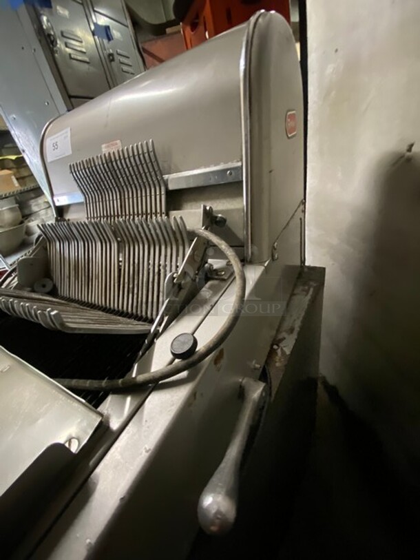 Berkel Commercial Countertop Bread Loaf Slicer! Working When Removed! - Image 4 of 7