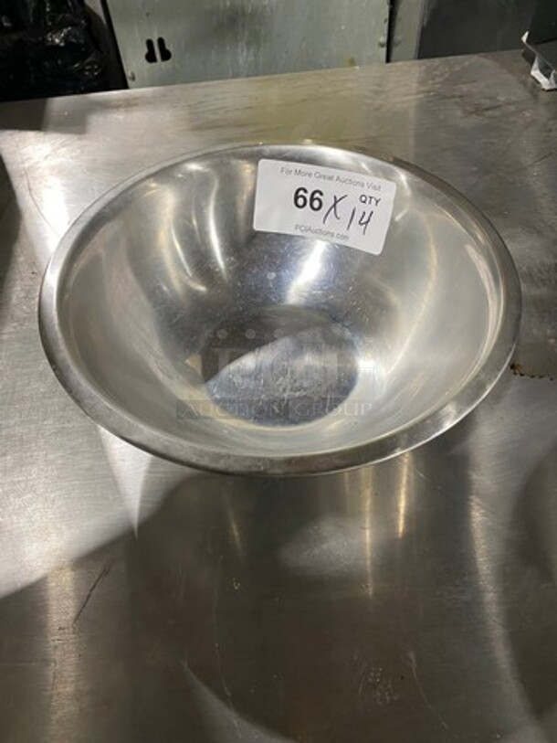 Stainless Steel Mixing Bowls! 14x Your Bid! - Image 5 of 5