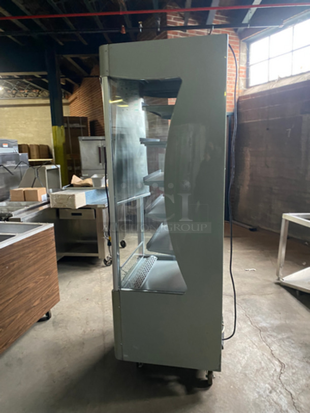 NICE! AHT Commercial Refrigerated Open Grab-N-Go Merchandiser! With Metal Shelves! Model: ATC27 SN: 5820766023 115V 60 1 Phase - Image 4 of 8