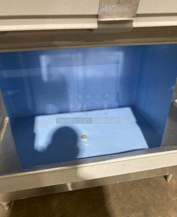 WOW! LATE MODEL! Scotsman Prodigy Stainless Steel AIR COOLED 1500LBS Ice Machine! On Like New Scotsman Ice Bin! On Legs! MODEL C1448SA-32 SN: 170313200110192 208/230V 1PH! Working When Removed! - Image 5 of 11