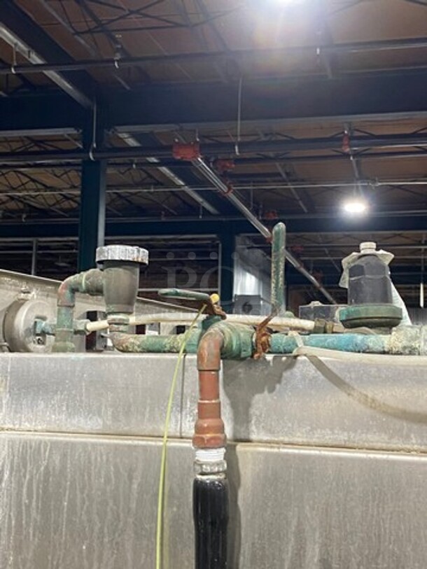 LVO Commercial Pan Dishwasher Machine! All Stainless Steel! On Legs! Model: FL14G SN: 221309012568 480V 60HZ 3 Phase - Image 8 of 8