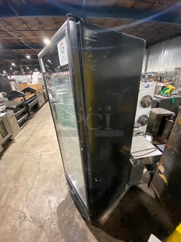 Imbera Commercial Single Door Reach In Cooler Merchandiser! With View Through Door! Poly Coated Racks! Model: G319 SN: 534100401555 115V 60HZ 1 Phase - Image 2 of 8