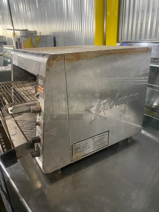 Holman QCS Commercial Countertop Conveyor Toaster! All Stainless Steel!  - Image 4 of 8