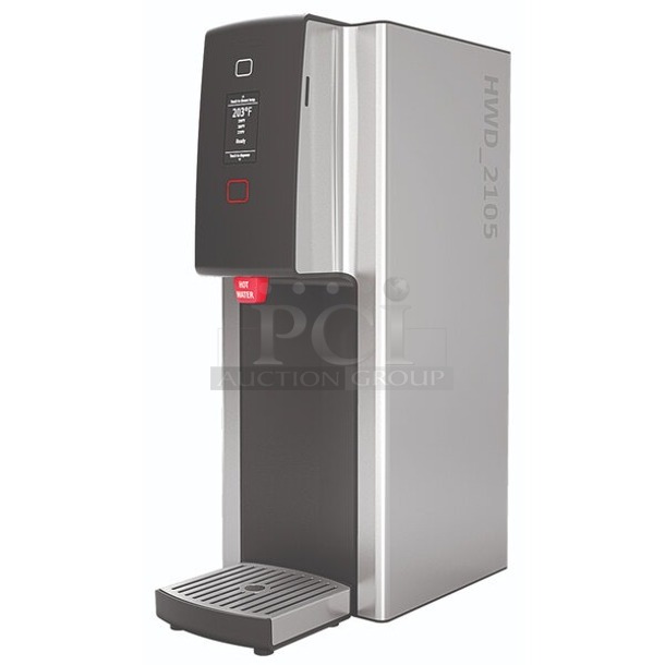 SCRATCH & DENT! Fetco 344HWD210521 5 Gallon Hot Water Dispenser with Push-Button Controls. S/N: 21052151235689 - Image 1 of 6