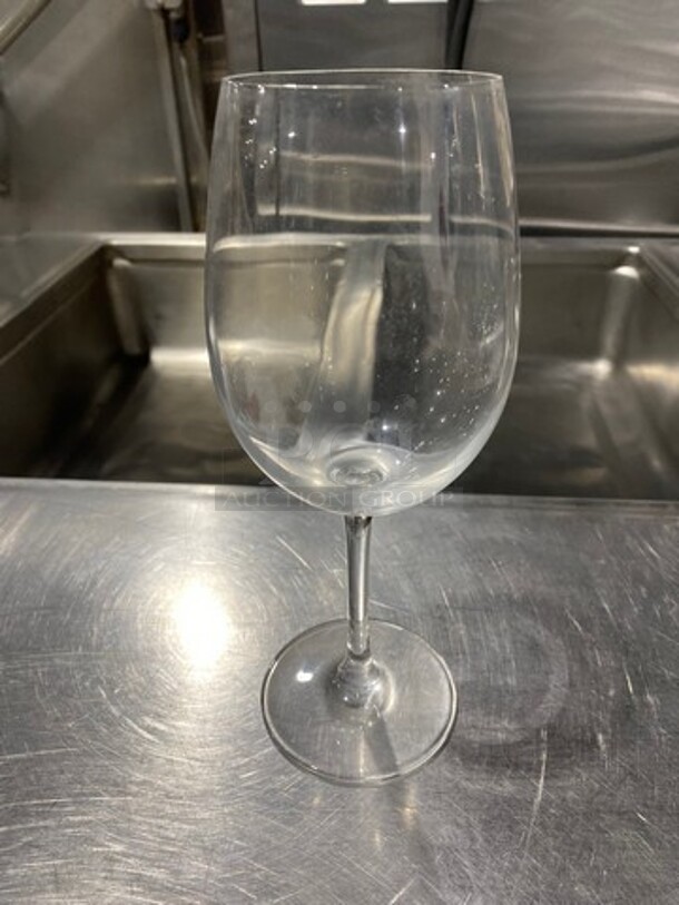 ALL ONE MONEY! Stemmed Wine Glasses! Includes Poly Cup Crate! - Image 6 of 6