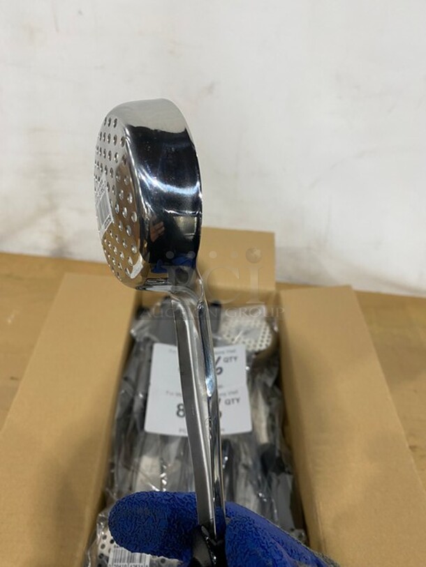 Stainless Steel Perforated Laddle! 6x Your Bid! - Image 8 of 8
