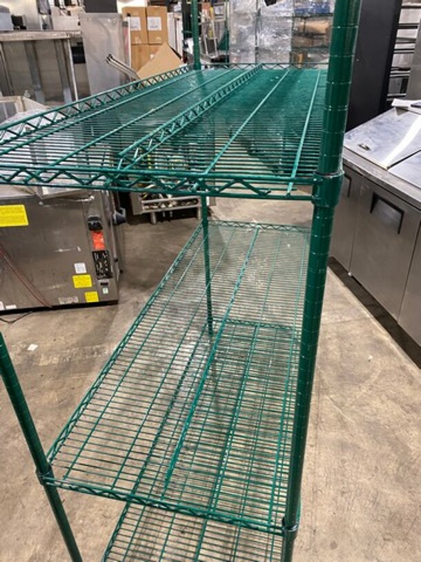 Metro 3 Tier Shelf! On Casters! BUYER MUST DISMANTLE! PCI CANNOT DISMANTLE FOR SHIPPING! PLEASE CONSIDER FREIGHT CHARGES! - Image 6 of 8