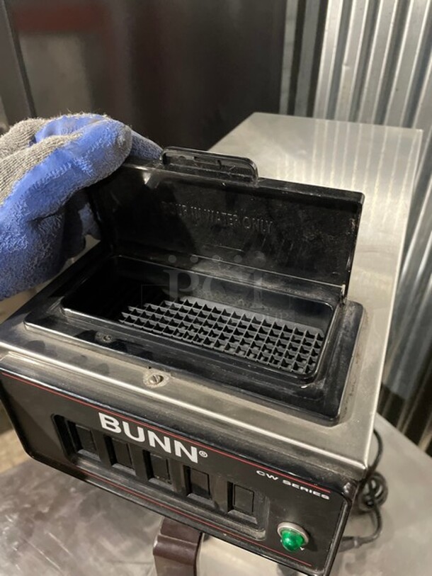 Bunn Stainless Steel Commercial Countertop Coffee Machine! MODEL CW15-APS 120V 1PH  - Image 10 of 11