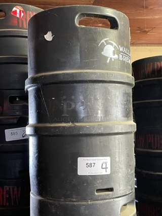 ?50L Sanke "D" Kegs?, Stackable, Stainless Steel Keg W/ Polyurethane Jacket. 50 Liters = 13.2 gallons = 105 pints = 140 x 12oz bottles/cans = 26 growlers 4x Your Bid