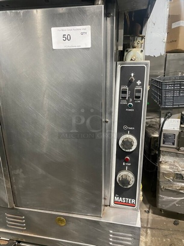 Garland Commercial Gas Powered Double Deck Convection Oven! With View Through Doors! Metal Oven Racks! All Stainless Steel! On Casters! Master Series! 2x Your Bid Makes One Unit! - Image 7 of 11