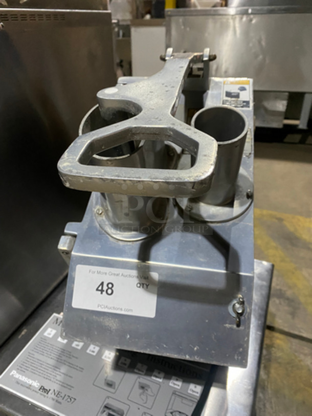 Fleetwood Commercial Countertop Vegetable Slicer! All Stainless Steel! Model: MASTERSKY SN: 000006 - Image 1 of 8