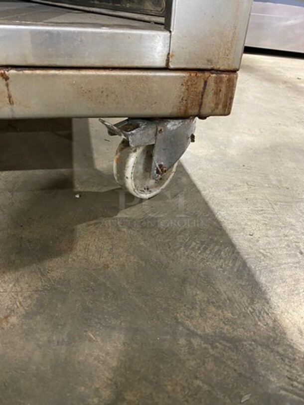 Mono Commercial Double Deck Convection Oven! With View Through Doors! All Stainless Steel! On Casters! - Image 7 of 11