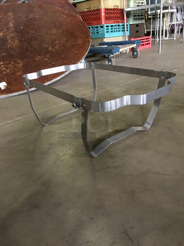 ALL ONE MONEY! Heavy Duty Chafing Stands For Full Size Foil Pans! - Image 4 of 4