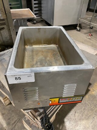 Eagle Group Red Hots Commercial Countertop Single Well Food Warmer! All Stainless Steel!