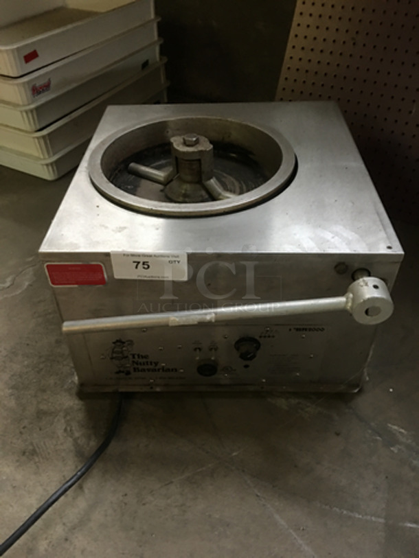 All Stainless Steel Commercial Countertop Pralinator Digital Frosted Nut Maker! Just The Base! - Image 1 of 6