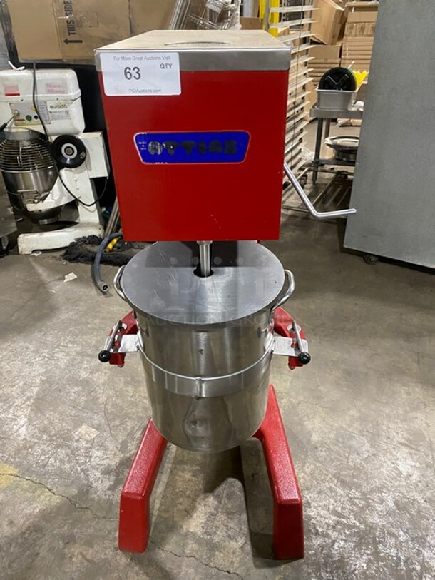 WOW! Attias Commercial Heavy Duty Chocolate Kettle Mixer! 115V 1 Phase! Model: USA30!  - Image 1 of 8