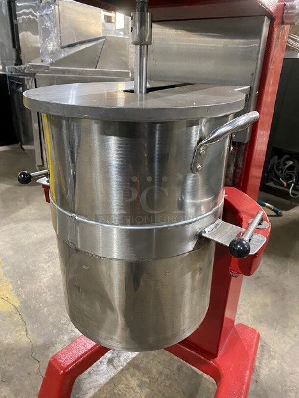 WOW! Attias Commercial Heavy Duty Chocolate Kettle Mixer! 115V 1 Phase! Model: USA30!  - Image 6 of 8