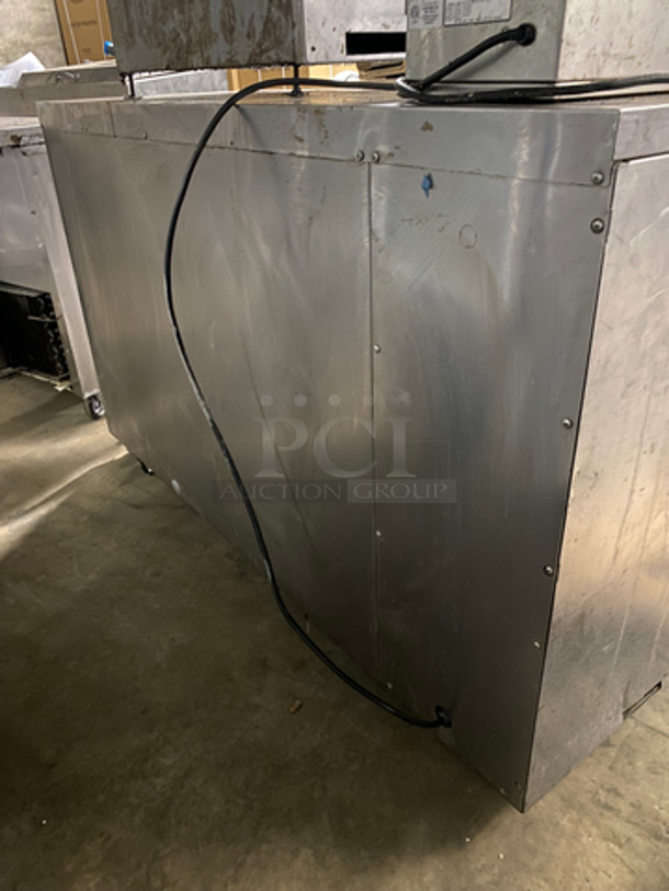 Perlick Commercial 2 Door Bar Back Cooler! Solid Stainless Steel! NOT TESTED! Model: BS60 SN: 654035 115V 60HZ 1 Phase - Image 4 of 7
