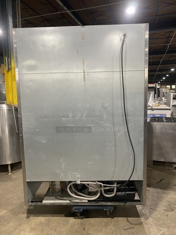 Turbo Air Stainless Steel Commercial 2 Door Reach In Cooler! With Racks! MODEL TSR-49SD SN: DR49807045 110-120V 1PH!
 - Image 2 of 9